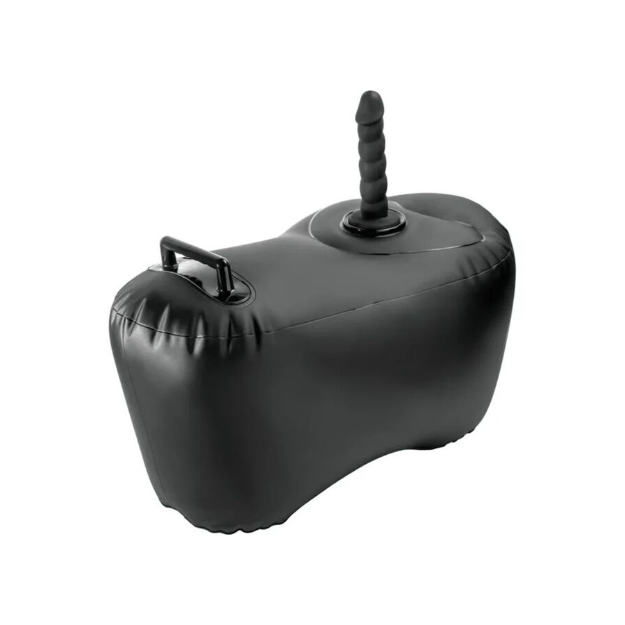FETISH FANTASY SERIES - BODY DOCK SEGGIOLINO GONFIABILE CON DILDO 69,2 CM NERO
